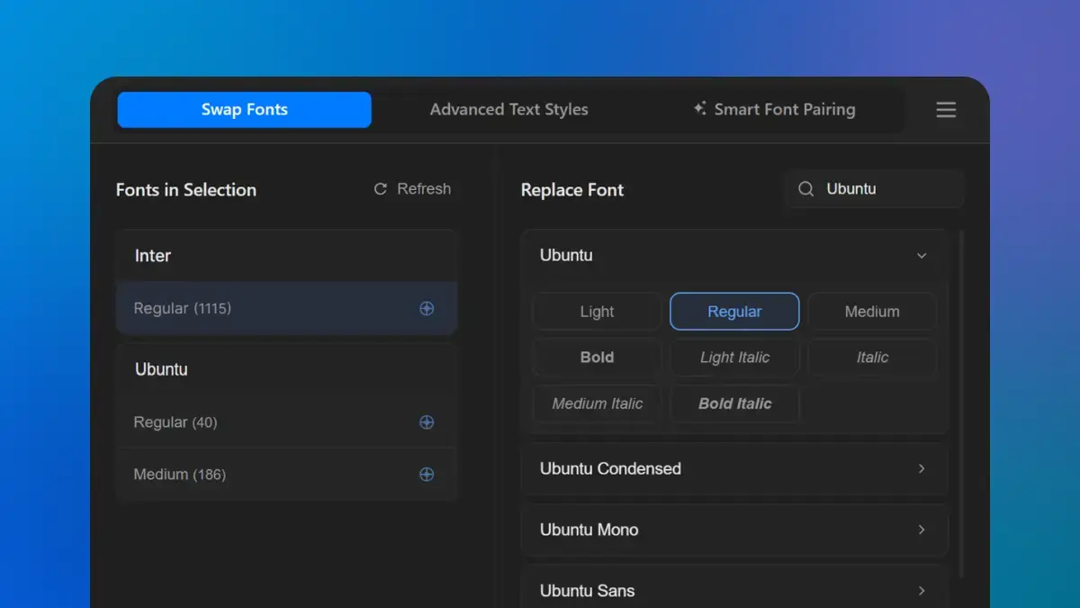 Fontwise screenshot 1