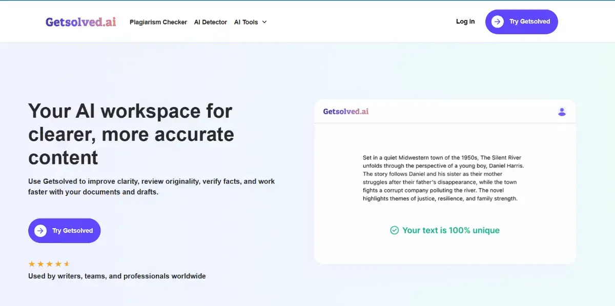 Getsolved AI screenshot 1