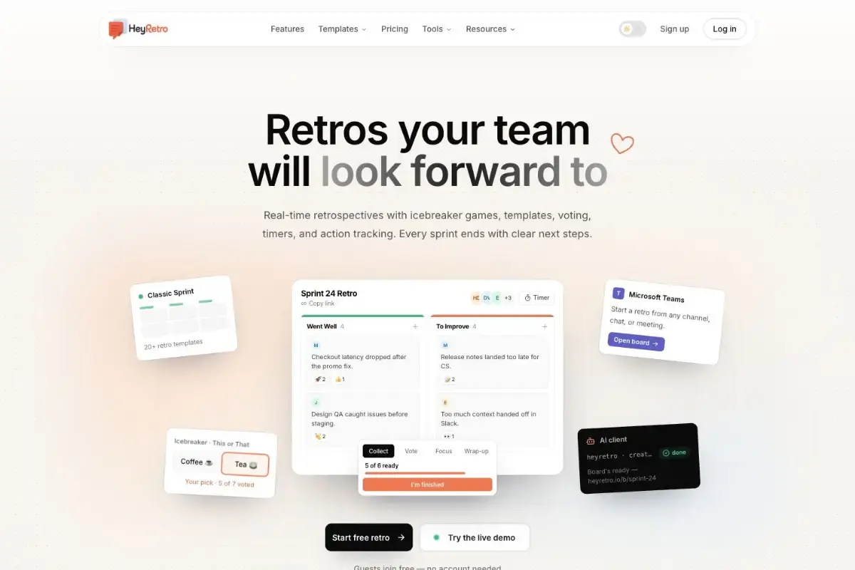 HeyRetro screenshot 1