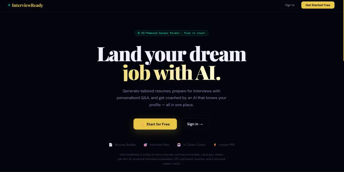 InterviewReady screenshot 1