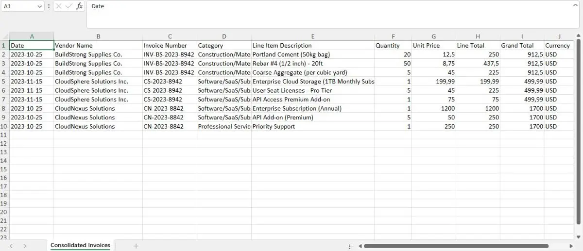 RapidRow screenshot 1
