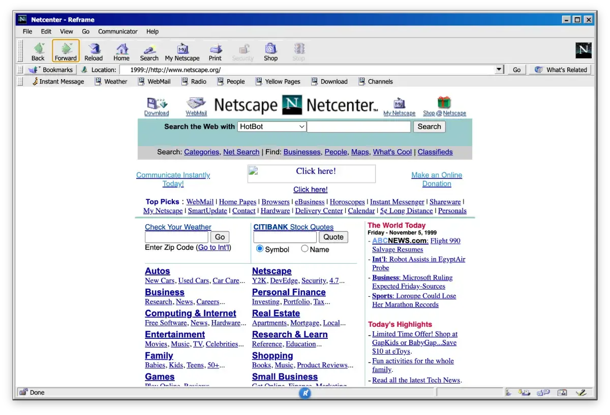 Reframe Browser screenshot 1