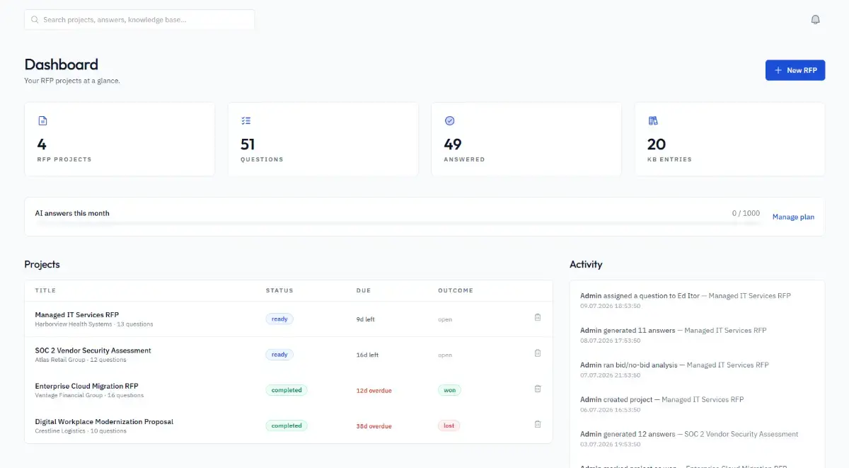 RFPilot screenshot 1