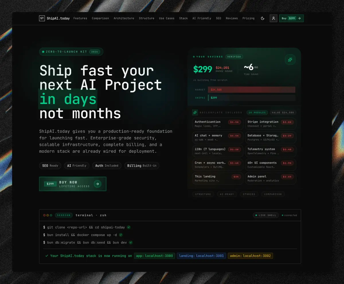 ShipAIToday screenshot 1