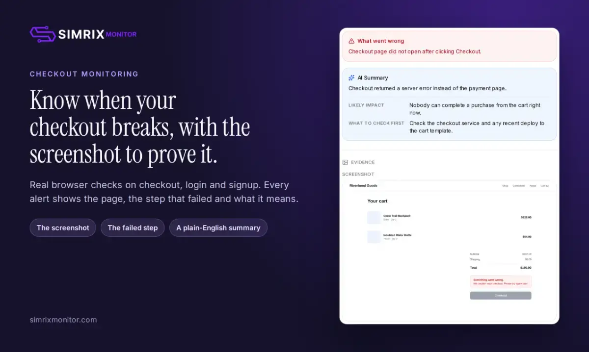 Simrix Monitor screenshot 1