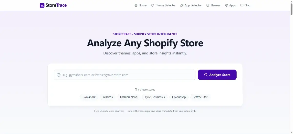 storetrace screenshot 1