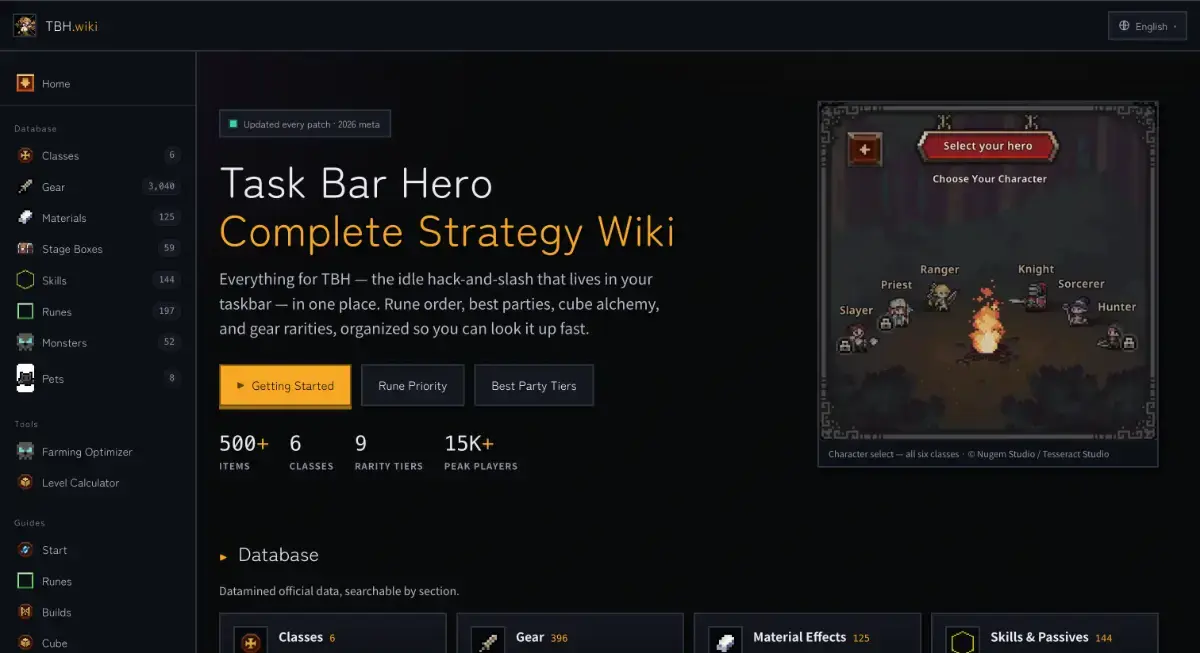 Task Bar Hero Wiki screenshot 1