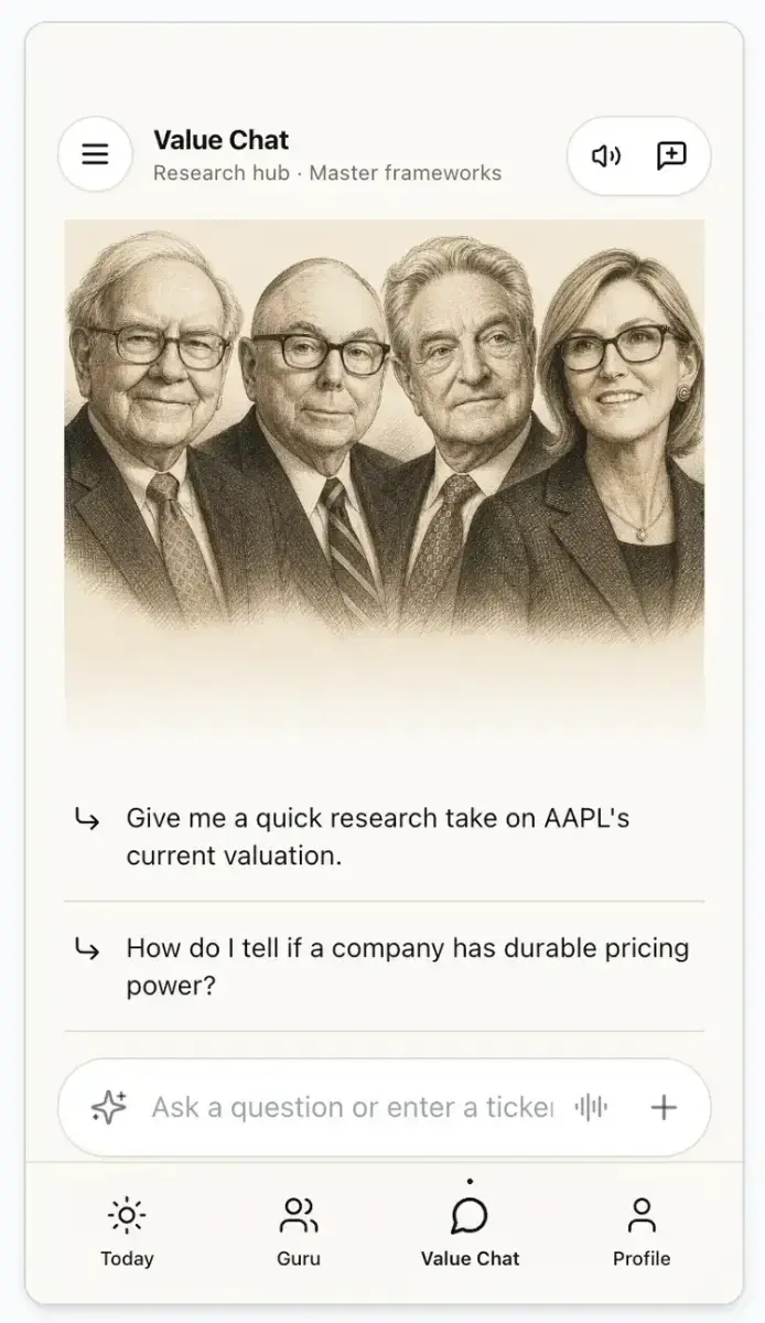 Valuefocus screenshot 1