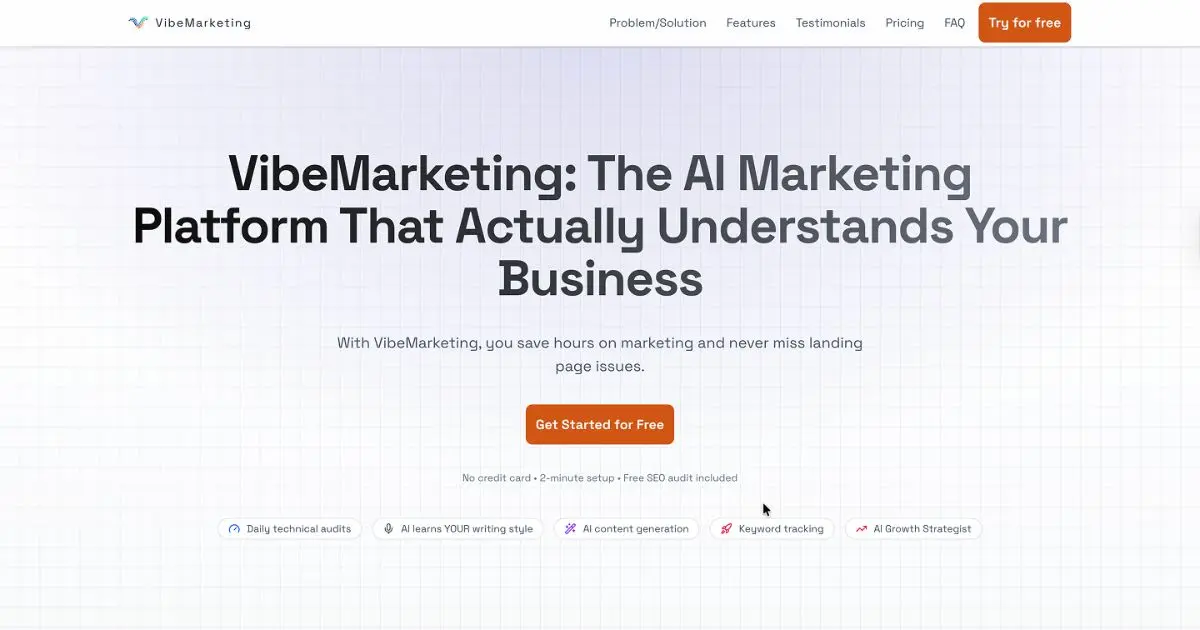 VibeMarketing screenshot 1