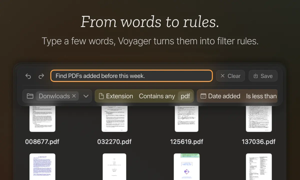 Voyager screenshot 1
