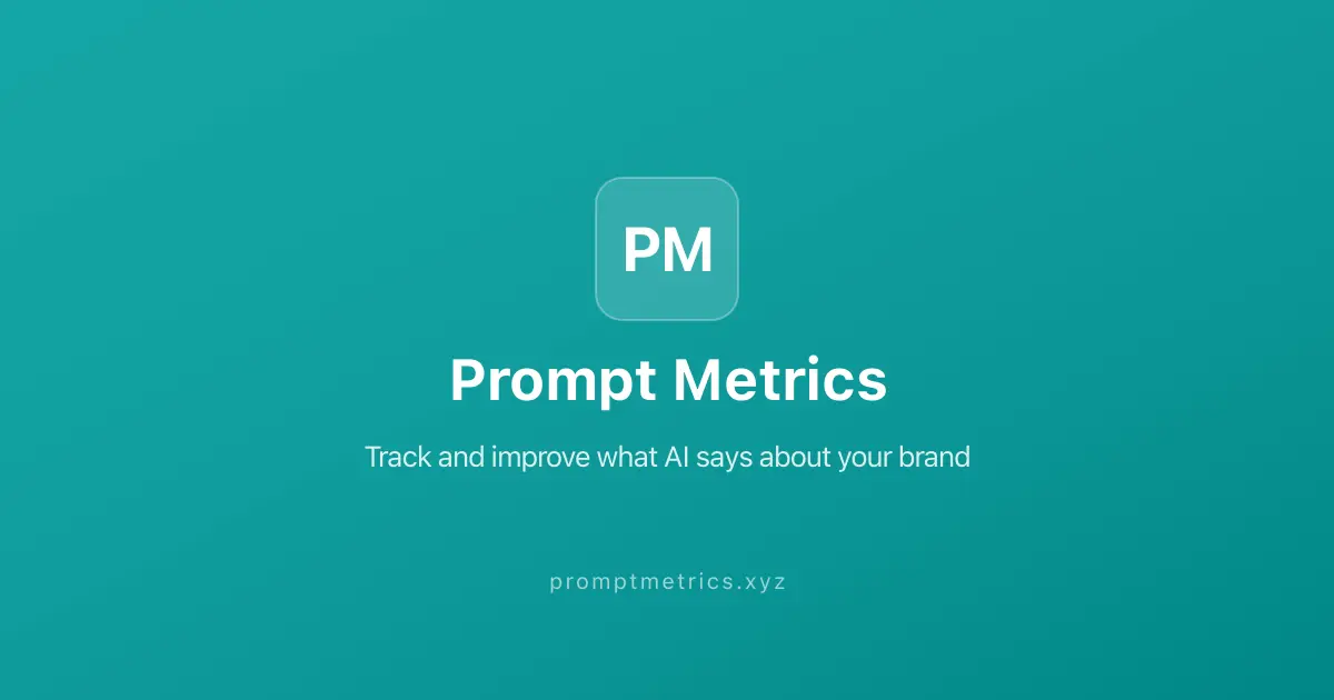 Prompt Metrics screenshot 1