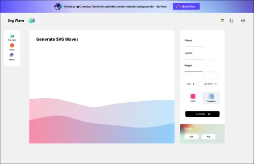 SVG Wave product image