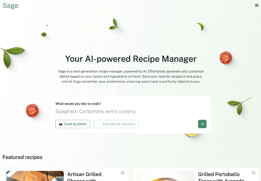 Sage cooking product image