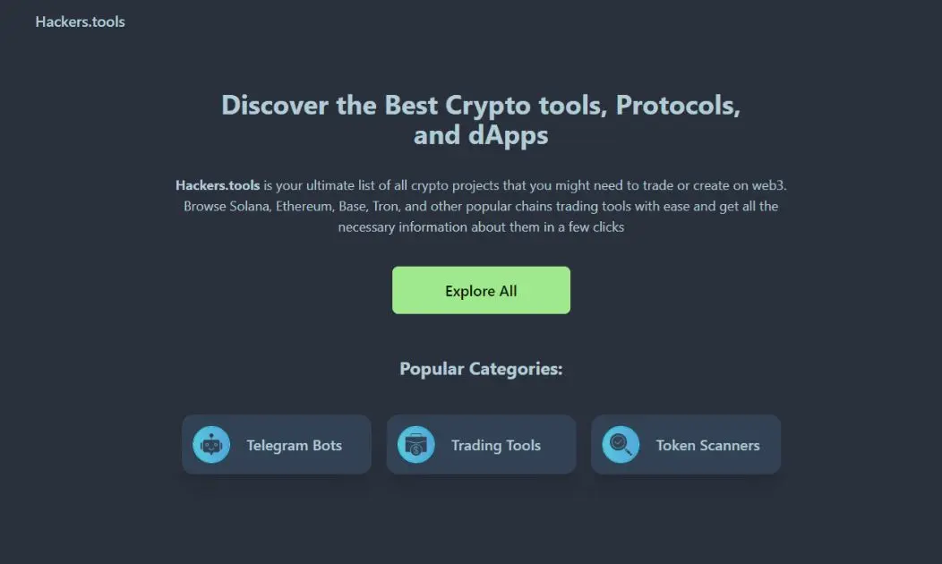 Hackers Tools product image