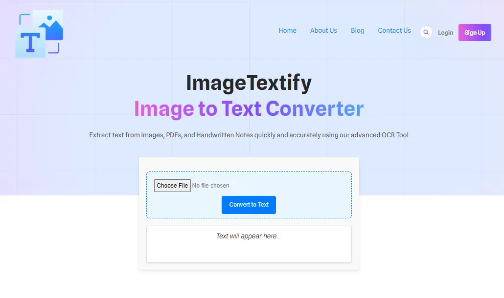 ImageTextify product image