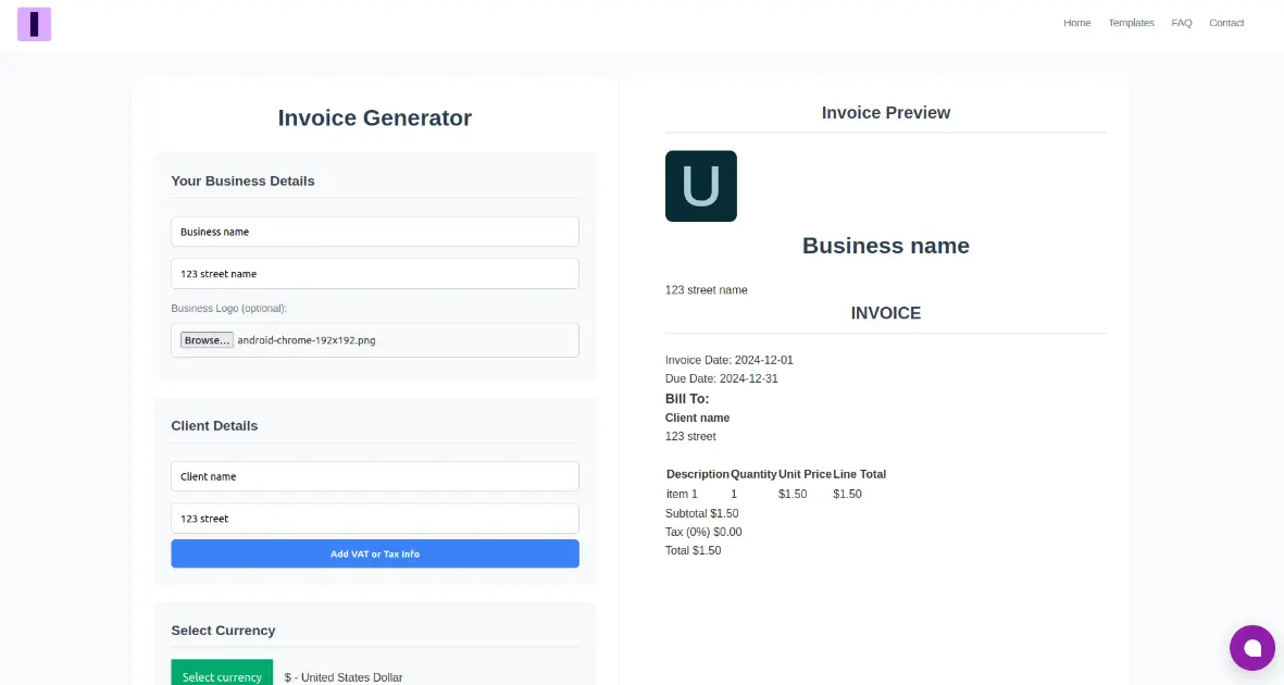 Invoice Den product image
