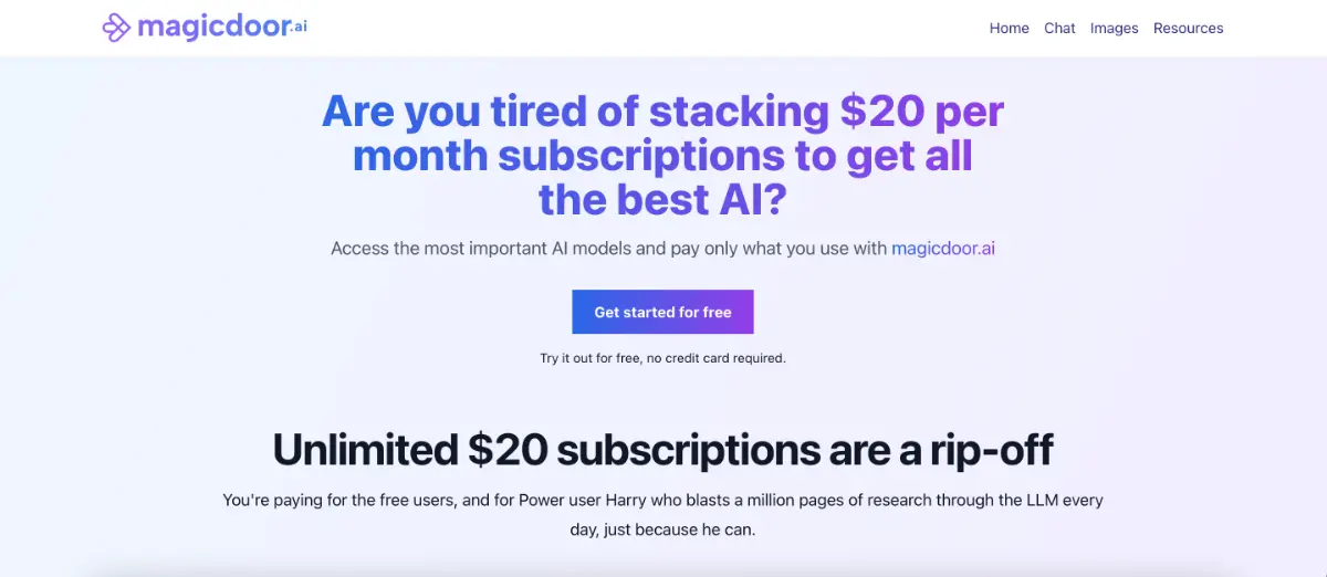 Magicdoor.ai product image