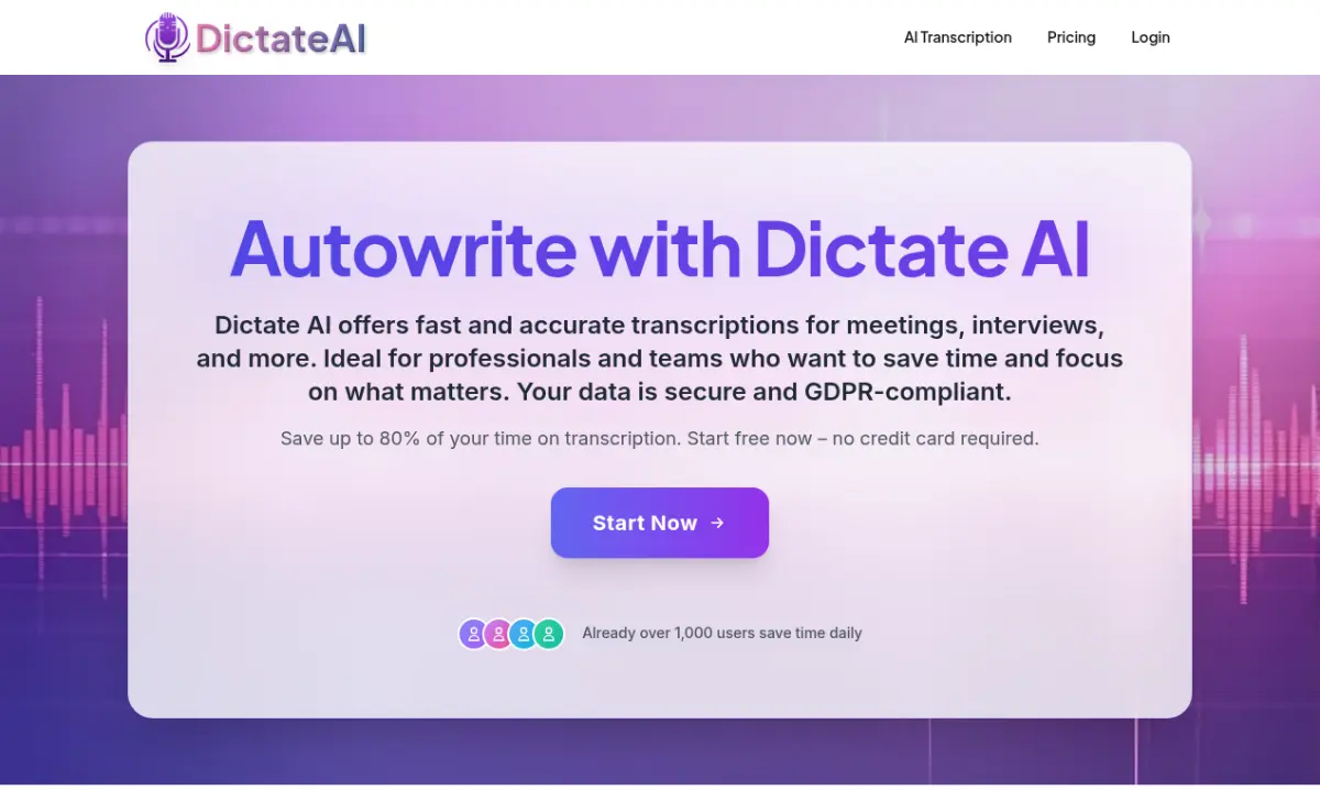 Diktat AI product image