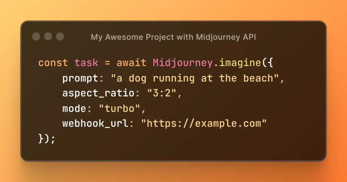 Midjourney API by APIFRAME product image