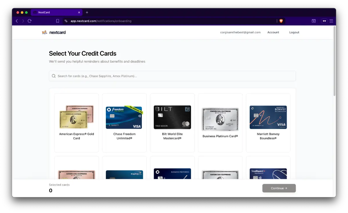 nextcard notifs product image