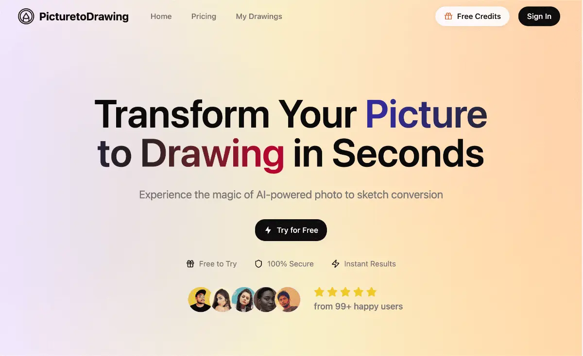 Picture to Drawing product image