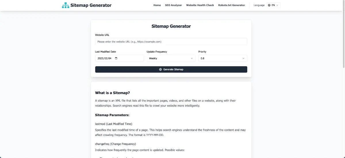 Sitemap Generator Top product image