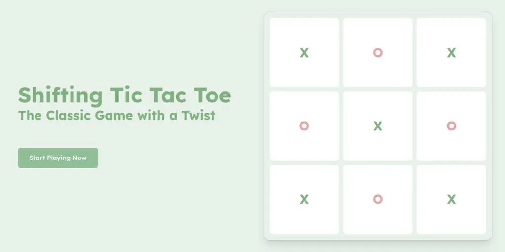 Shifting Tic Tac Toe product image