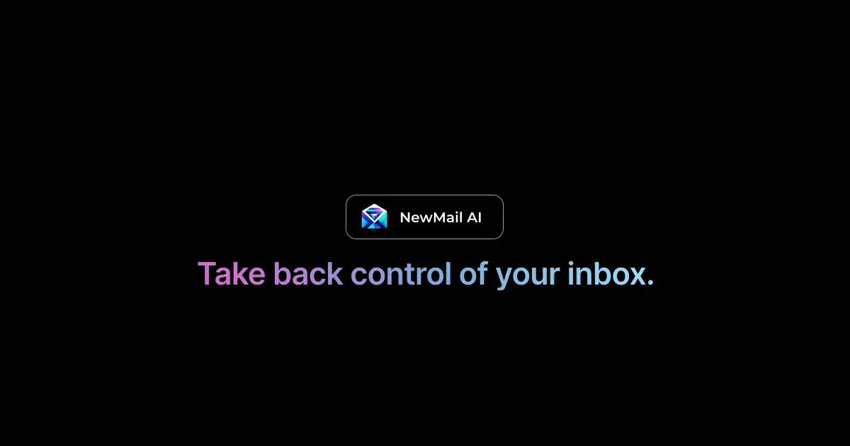 NewMail AI product image