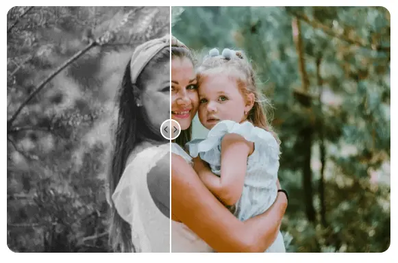 Old photo restoration product image