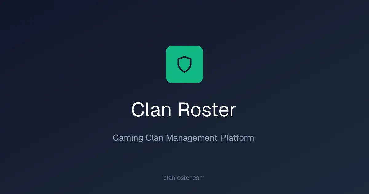 Clan Roster product image