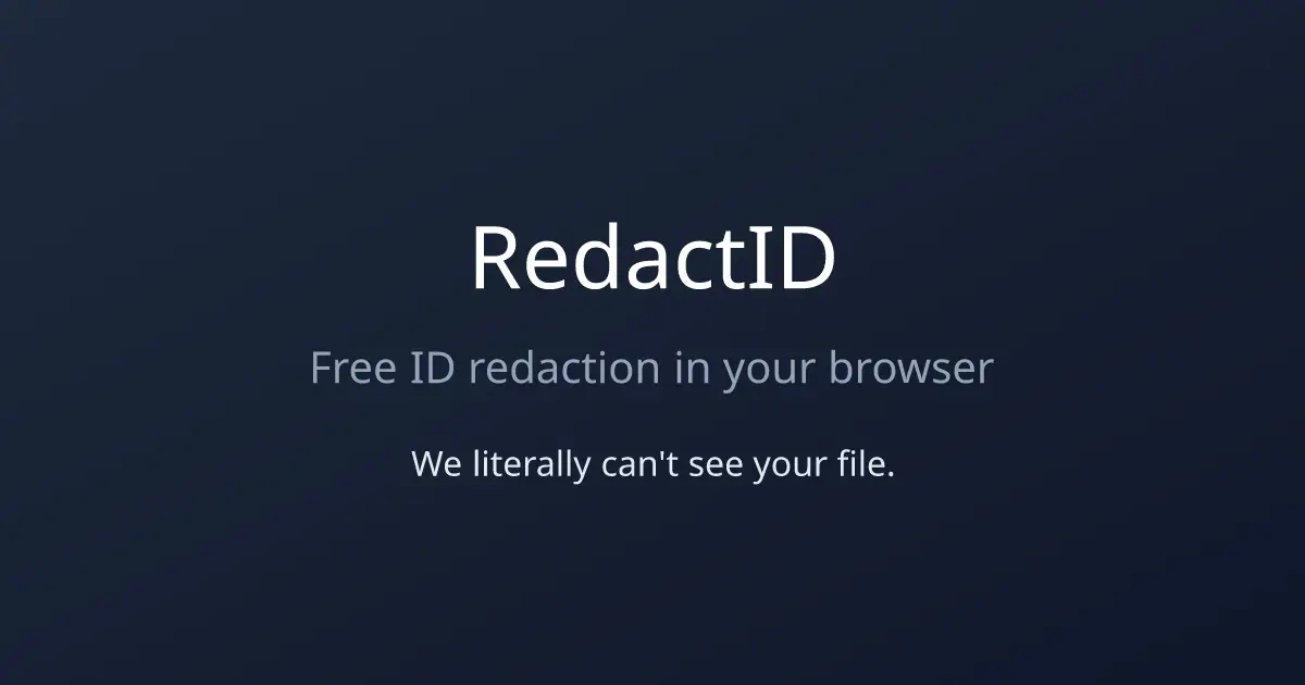 RedactID product image