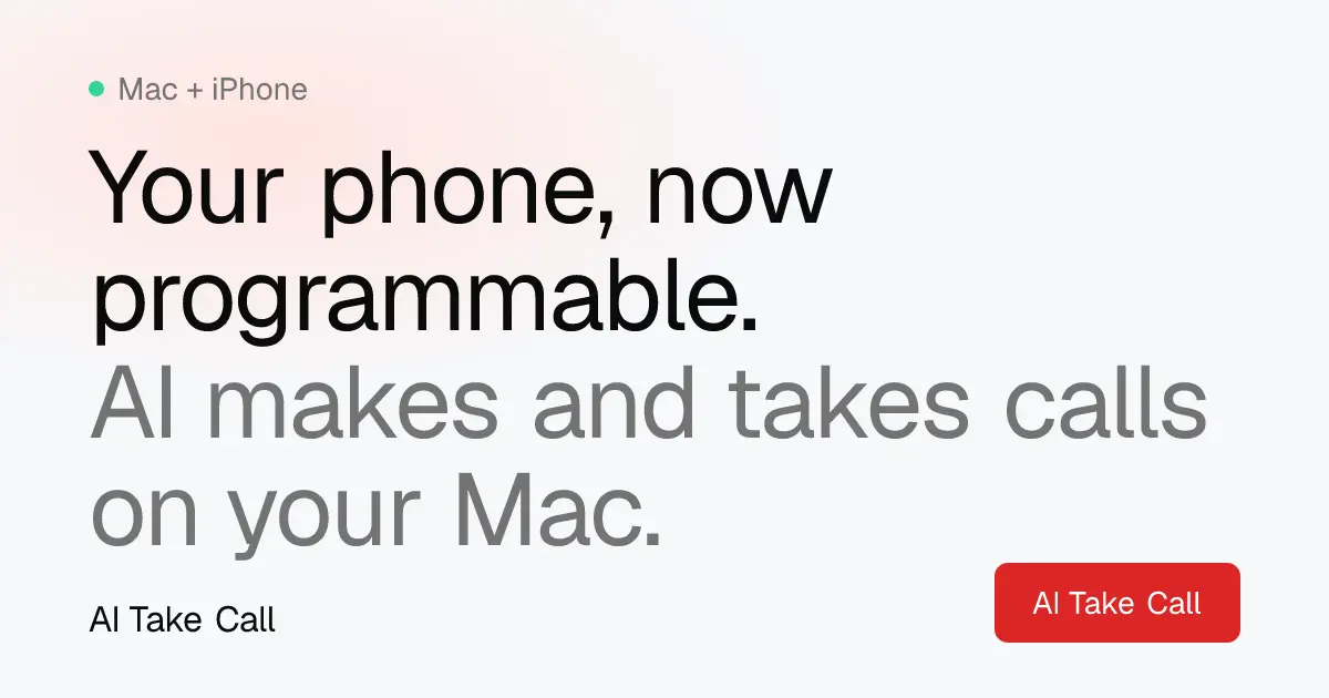 AI Take Call product image