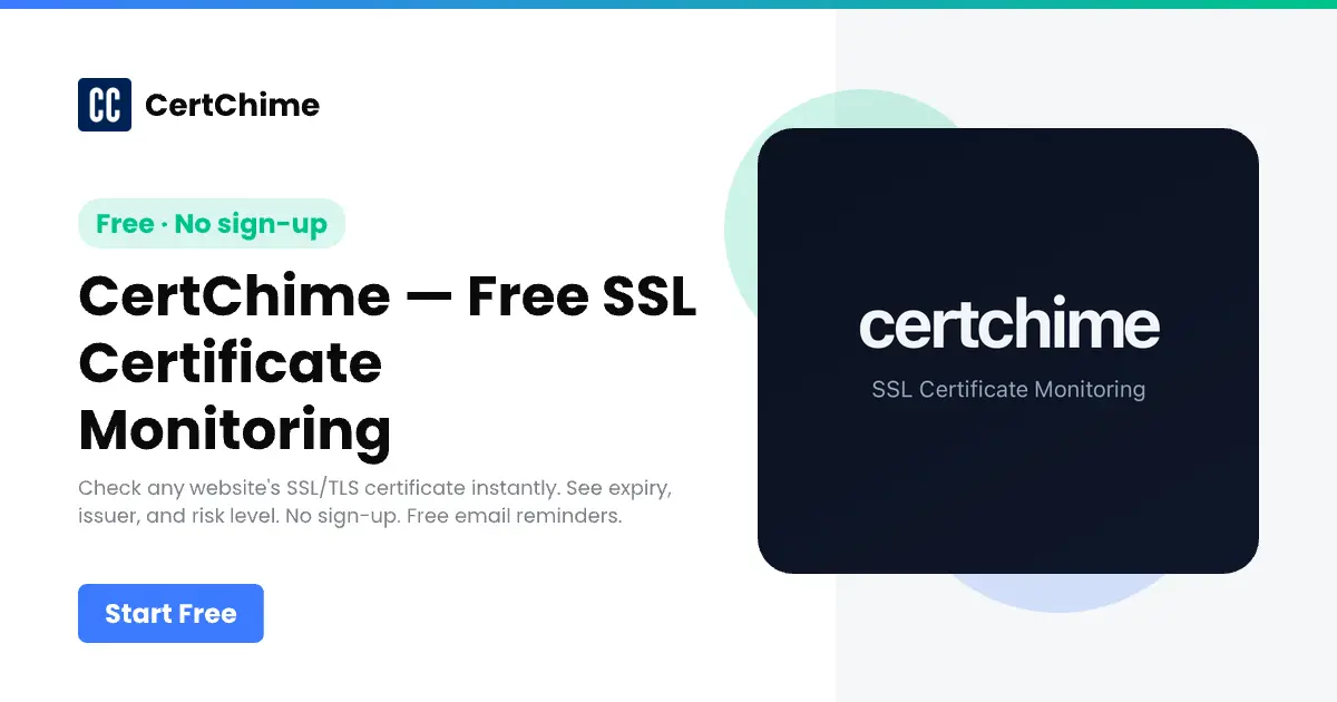CertChime product image