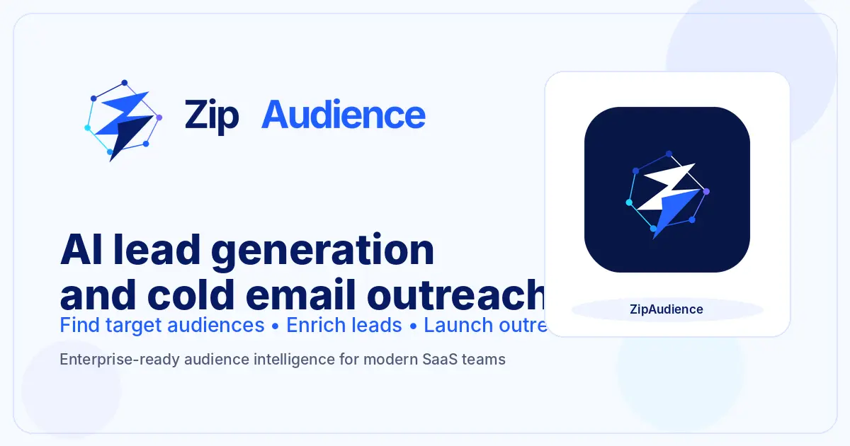 ZipAudience product image