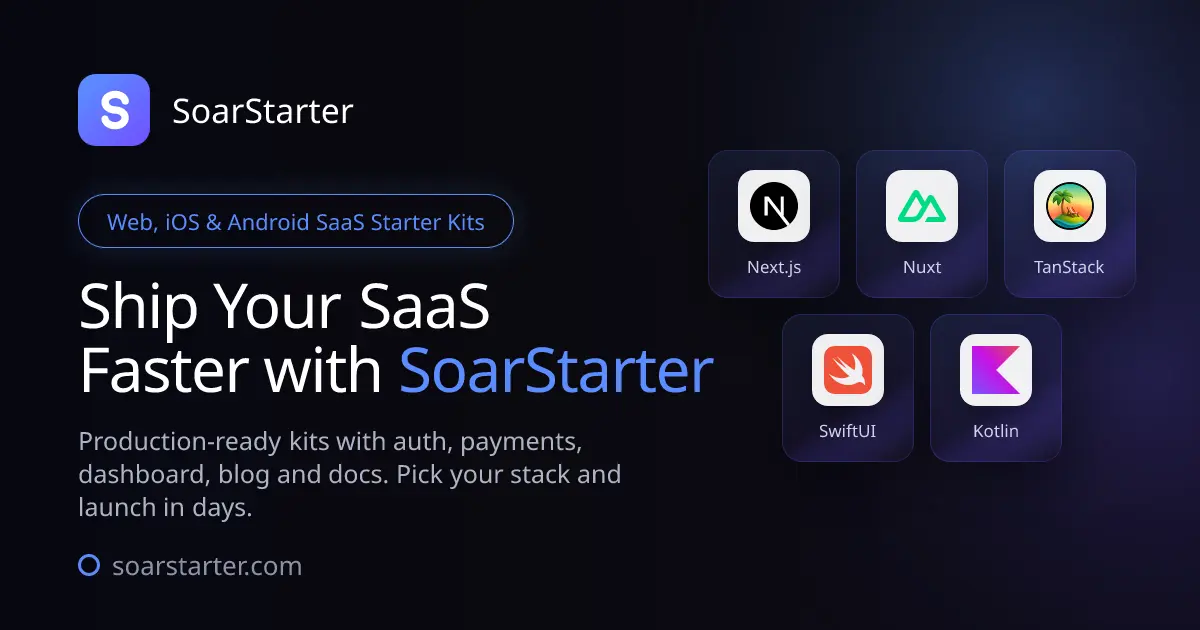 SoarStarter product image