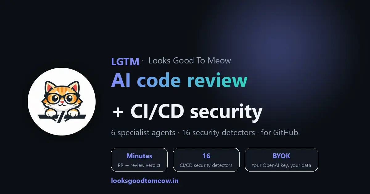 LGTM - LooksGoodToMeow product image