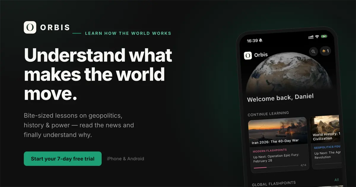 Orbis - Learn Geopolitics product image