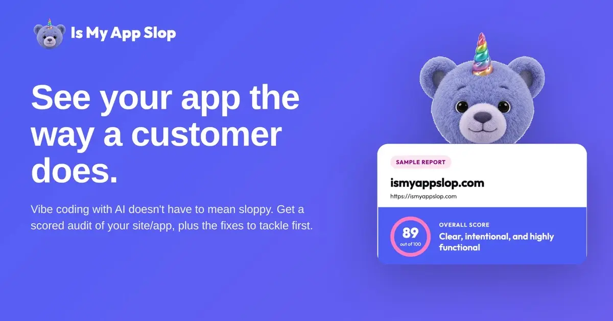 Is My App Slop product image