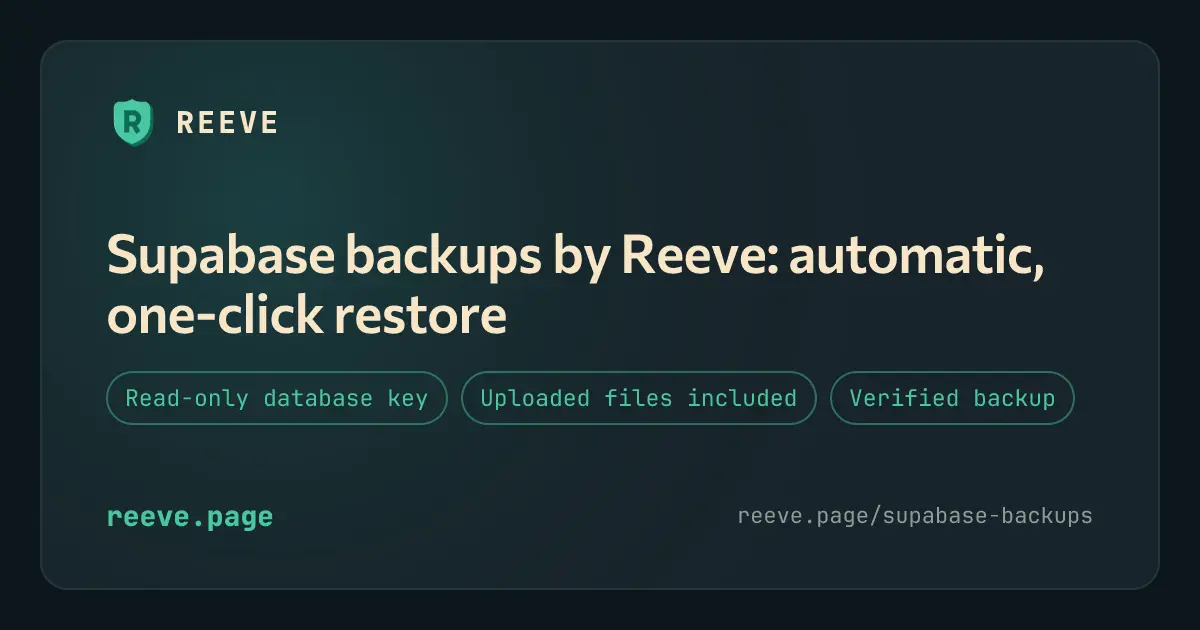 Reeve product image