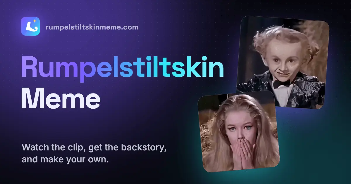 Rumpelstiltskin Meme Generator product image