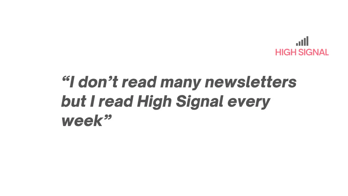 High Signal product image