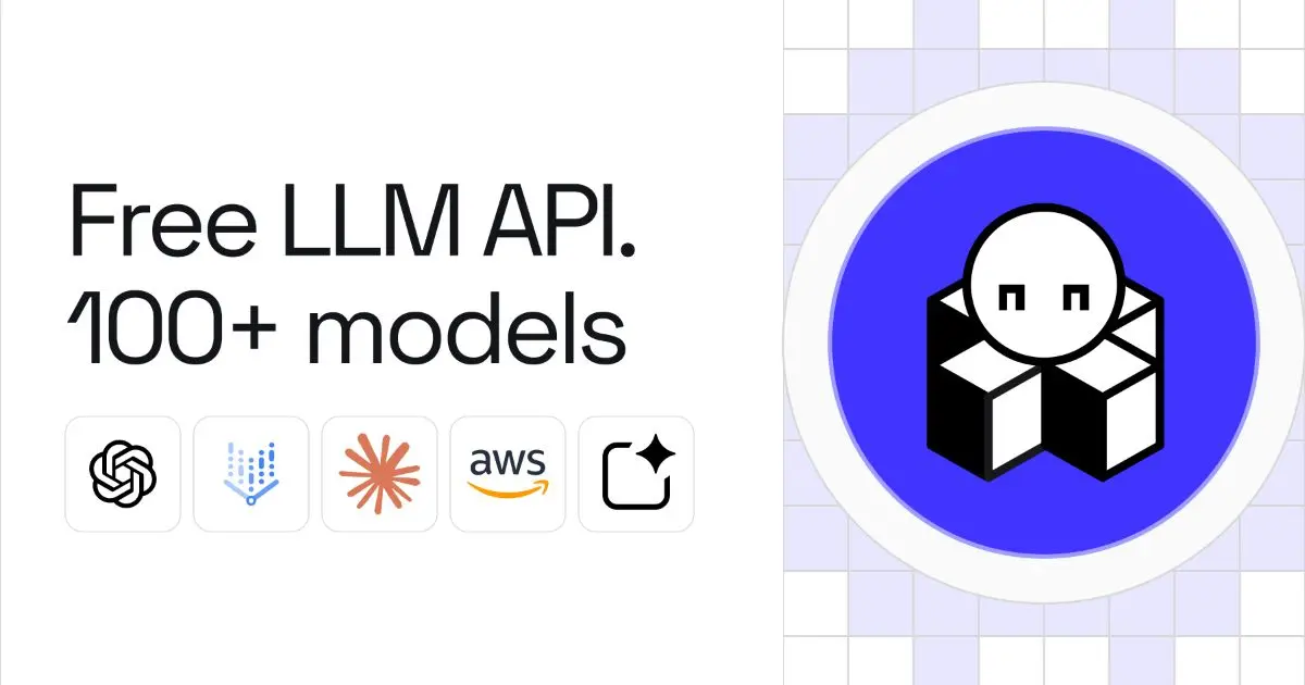 LLM API product image