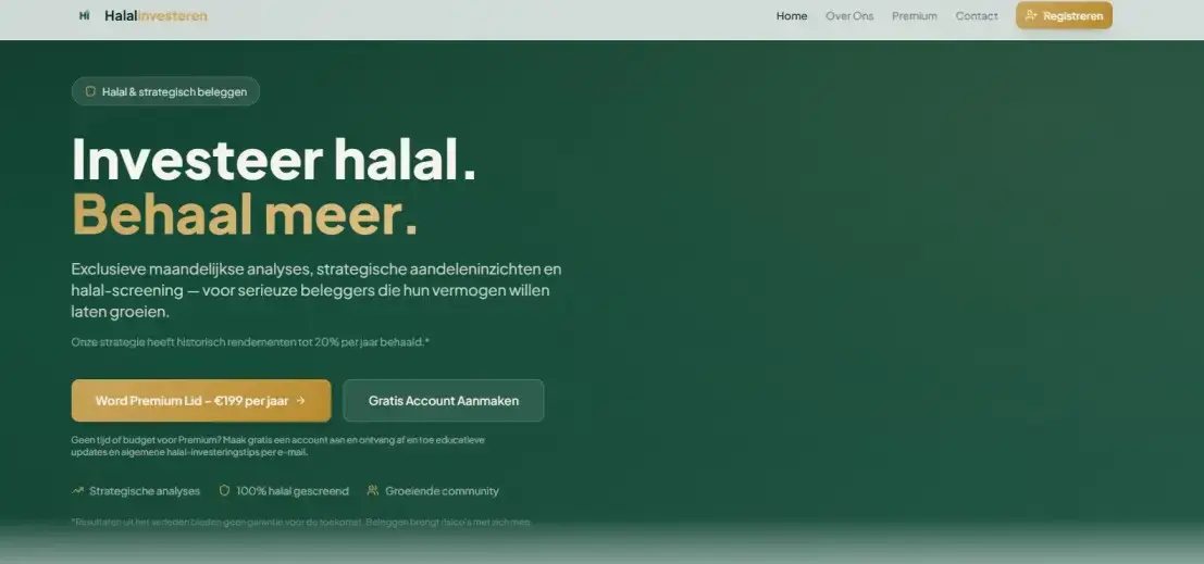Halal Investerene product image