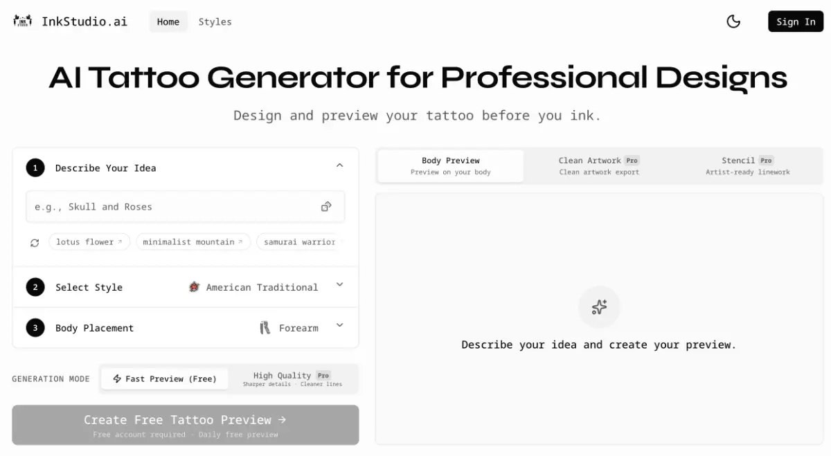 InkStudioai product image