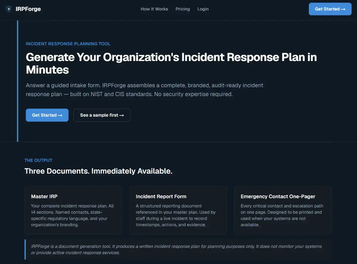 IRPForge product image