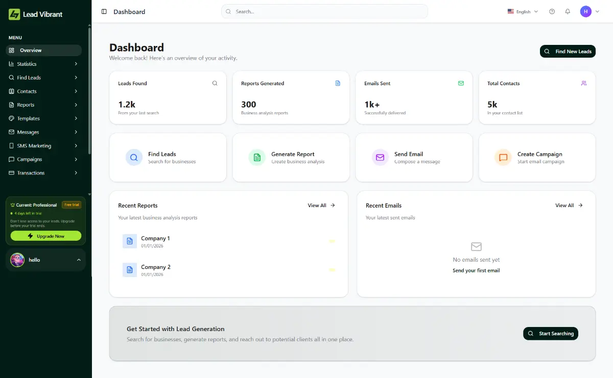 Lead Vibrant product image