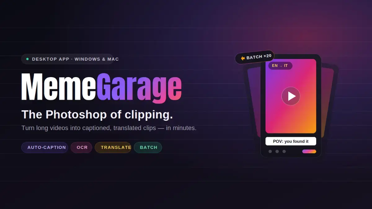 Meme Garage product image