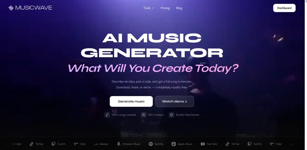 MusicWave.ai product image