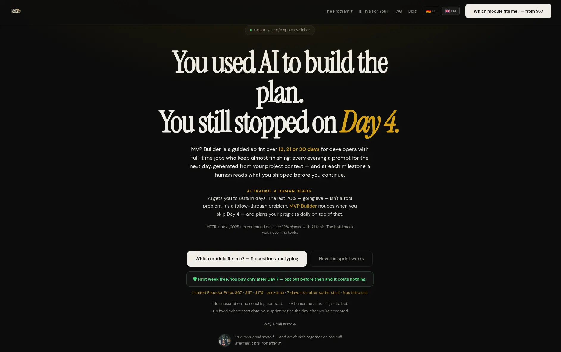MVP Builder product image