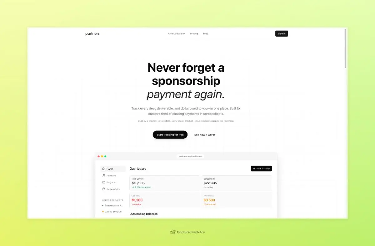 Partners product image